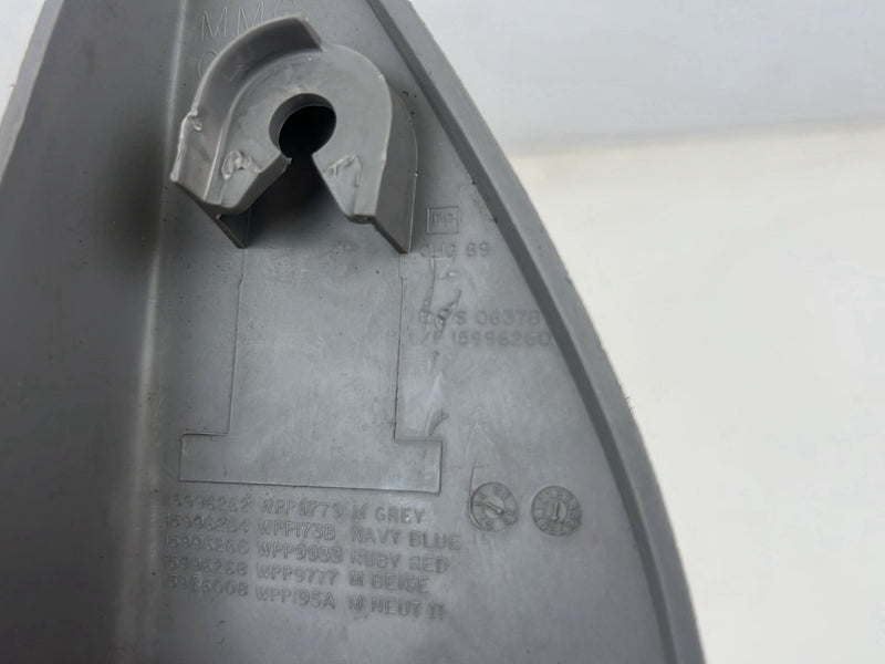 1995-1999 Chevrolet Silverado Tahoe Sierra Corner Mirror Trim Gray OEM #5524EM