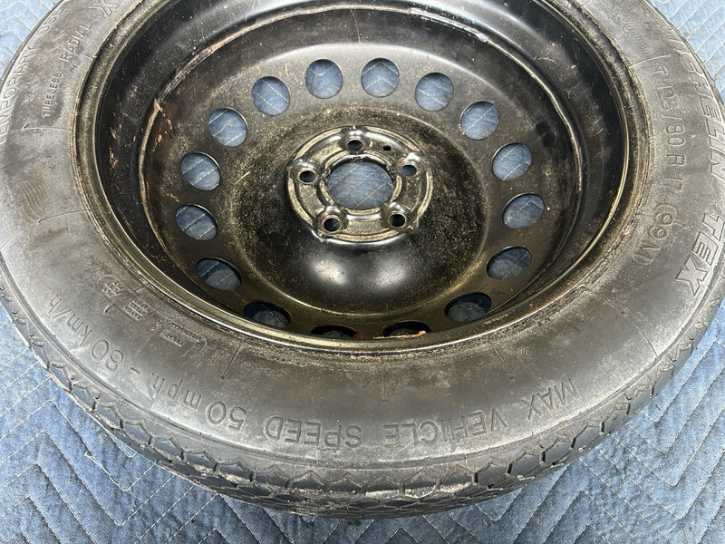 1998-2000 Volvo V70R V70 S70 Temporary Emergency Spare Tire Wheel OEM #4066E