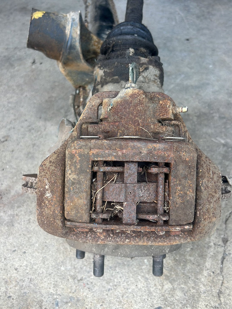 1983-1985 Porsche 944 Rear Trailing Arm Wheel Hub Knuckle Assembly OEM #2466EM