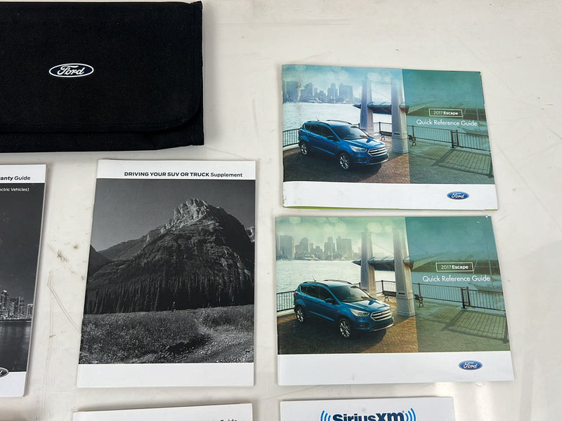 2017 Ford Escape Owner's User Manual Pamphlet Booklet OEM #5450EM