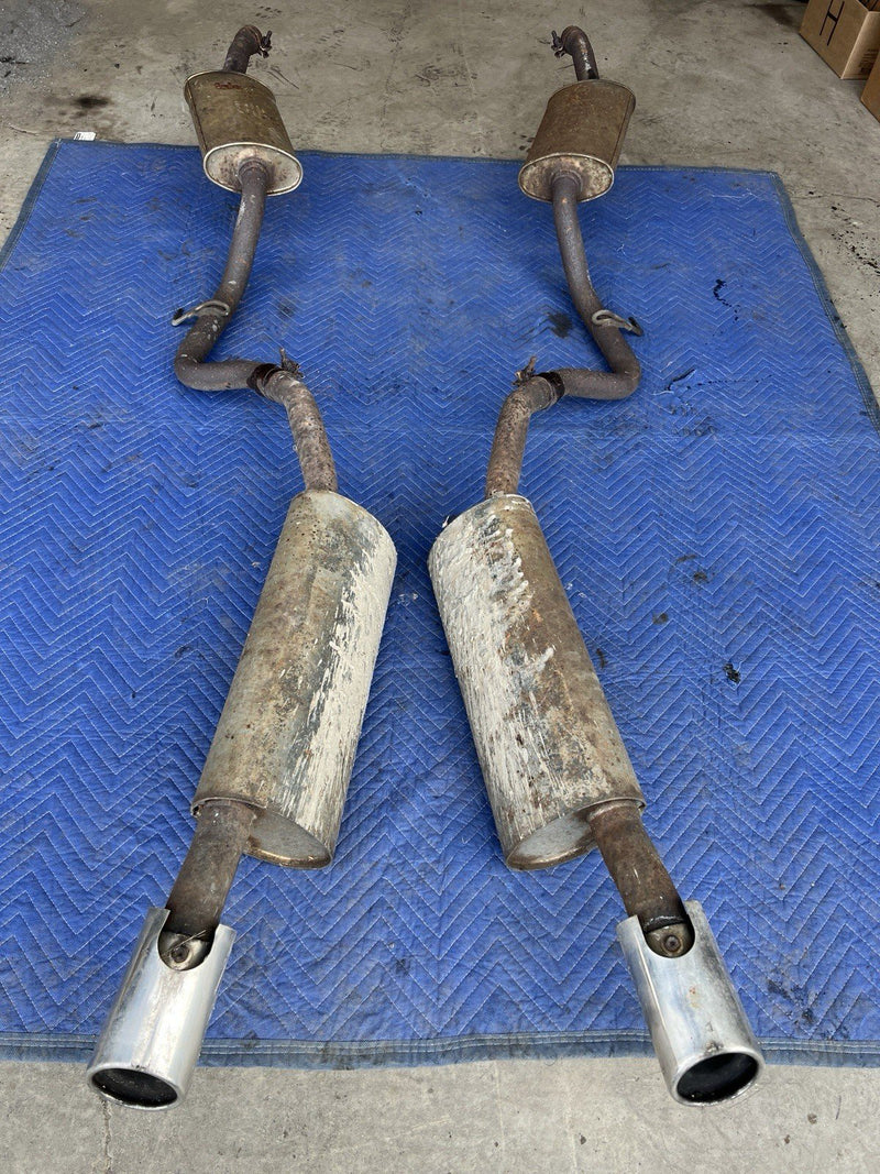 1998-2003 Jaguar XJR XJ8 X308 4.0L Resonator & Muffler Set w/Pipes OEM #4745E