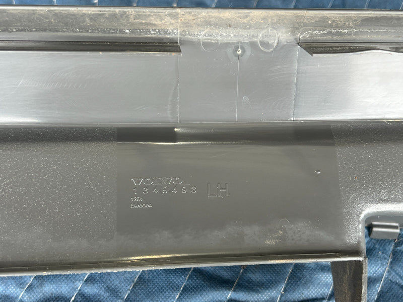 1989-1995 Volvo 740 940 Sedan Right & Left Door Sill Trim Pair Gray OEM #3673EM