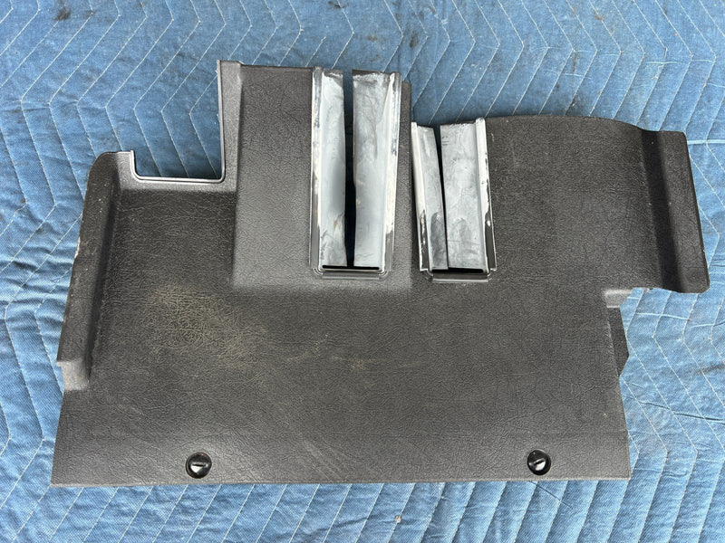 1989-1995 Volvo 740 940 Sedan Lower Dash Driver Kick Panel Trim Gray OEM #3680EM