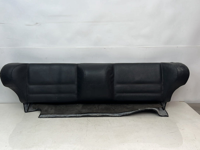 1983-1985 Porsche 944 Black Leather Rear Seat Assembly OEM #5713EM