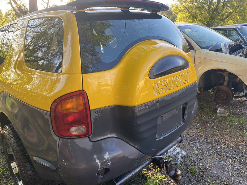 99-01 Isuzu Vehicross Rear Door Hatch Gate & Window Yellow OEM #636E