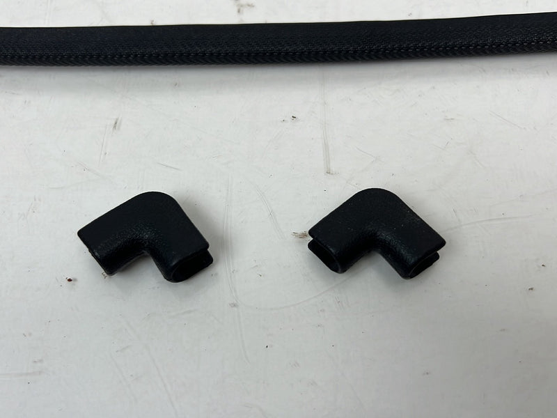 1983-1985 Porsche 944 Front Door to Carpet Seam Seal Trim Set OEM #5695EM