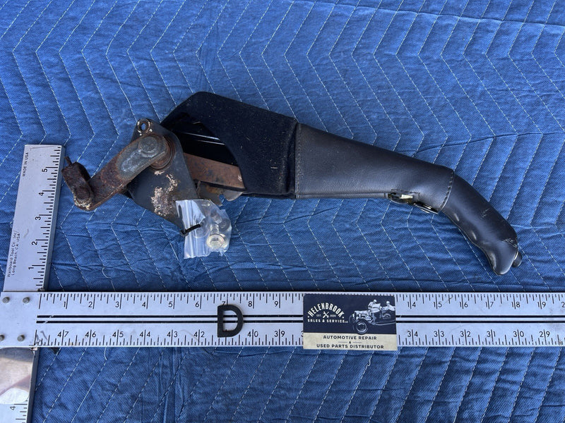 1998-2003 Jaguar XJR XJ8 Emergency E Brake Handle Lever Black Button OEM #4622E