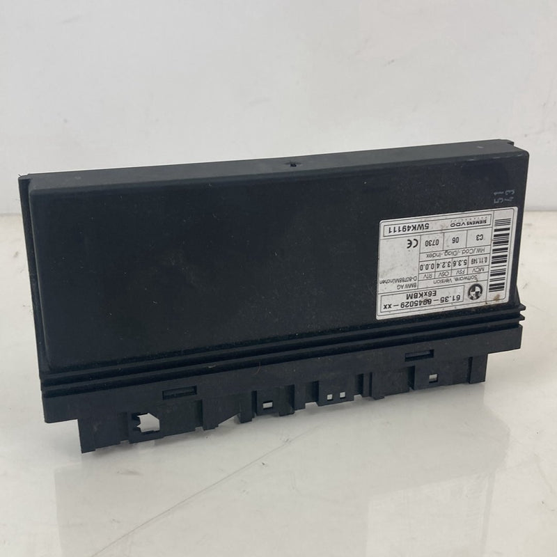 2003-2007 BMW 545i E60 BCM BCU Body Control Module 6945029 OEM #4975M
