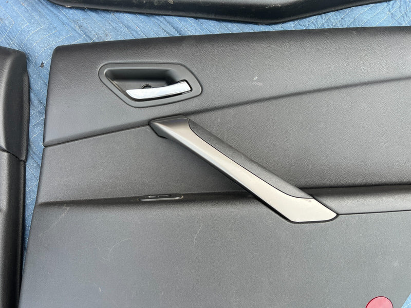 2006-2010 Pontiac G6 Door Card Set of 4 Trim Panel Sedan Black OEM #3DU
