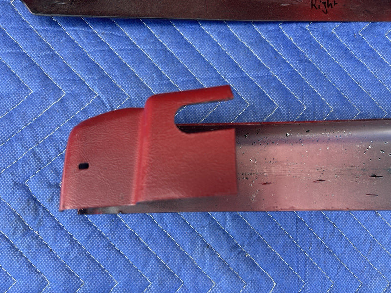 1980-1985 Cadillac Seville Front Seat Trim Red Panels GM OEM #3399M