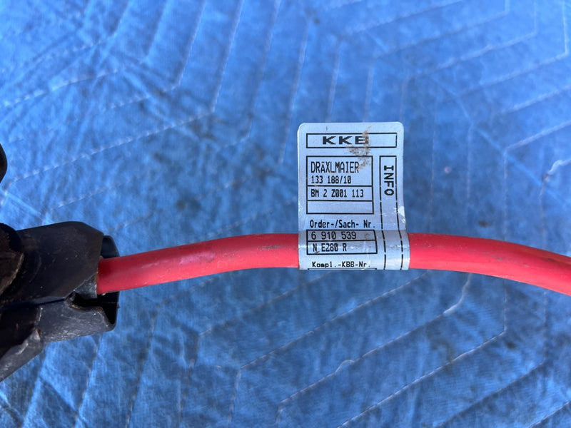 2000-2005 BMW 330xi 325xi E46 Chassis Firewall Positive Battery Cable OE #4831EM