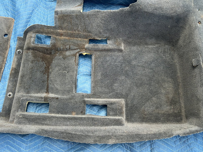 1996-2003 Audi S8 D2 A8 Front Rear Left Right Molded Carpet Set Gray OEM #6480EM