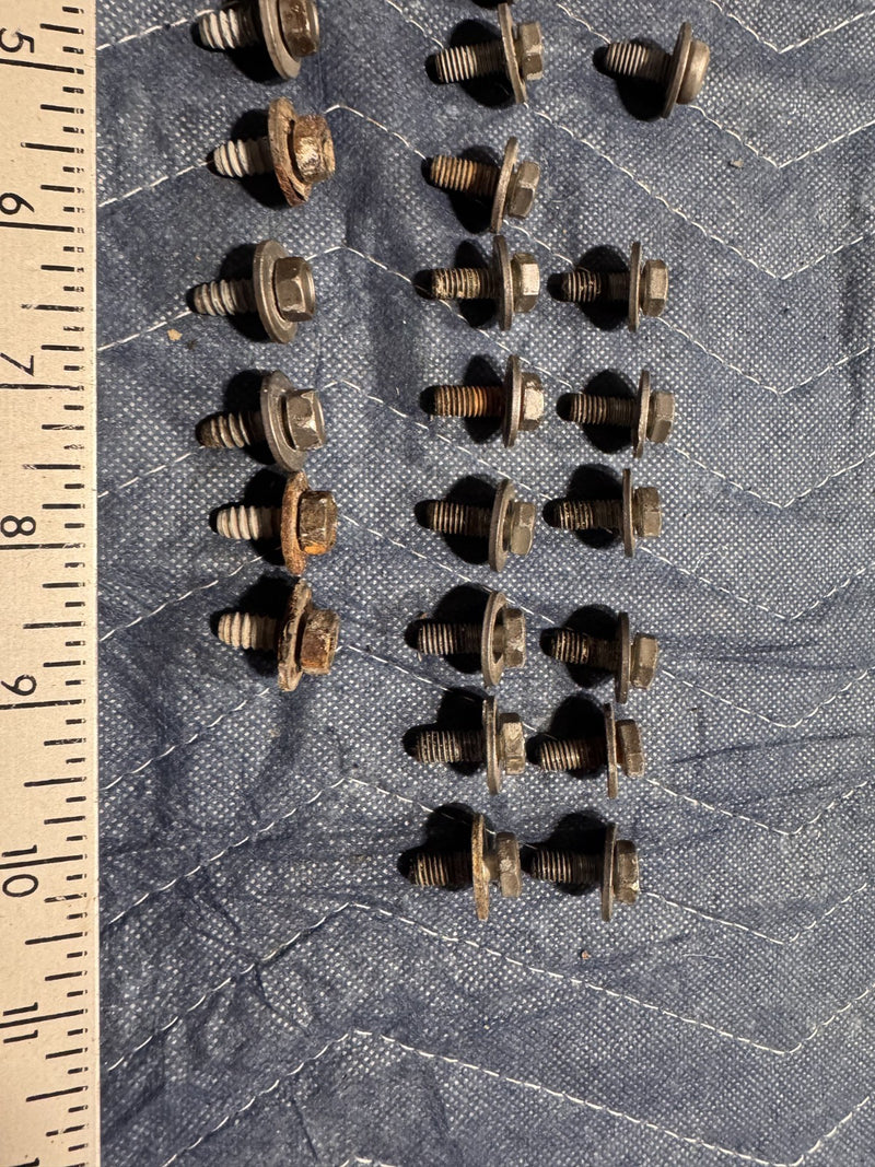 1986-1993 Volvo 240 244 245 Front Fender Mounting Bolt Hardware OEM #4527EM