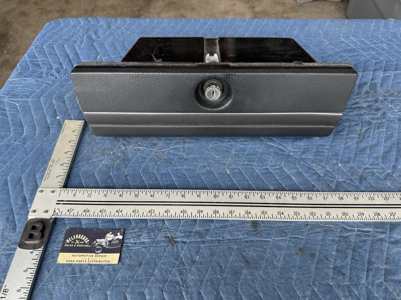 1986-1993 Volvo 240 244 245 Black Glove Box Door & Compartment Dash OEM #4848E