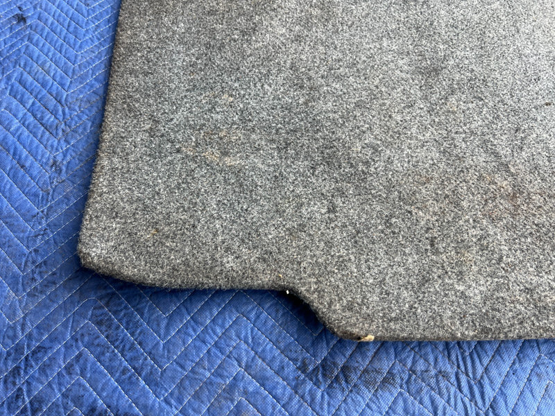 1989-1995 Volvo 740 940 Sedan Rear Trunk Carpet Panel Cover Gray OEM #3751EM