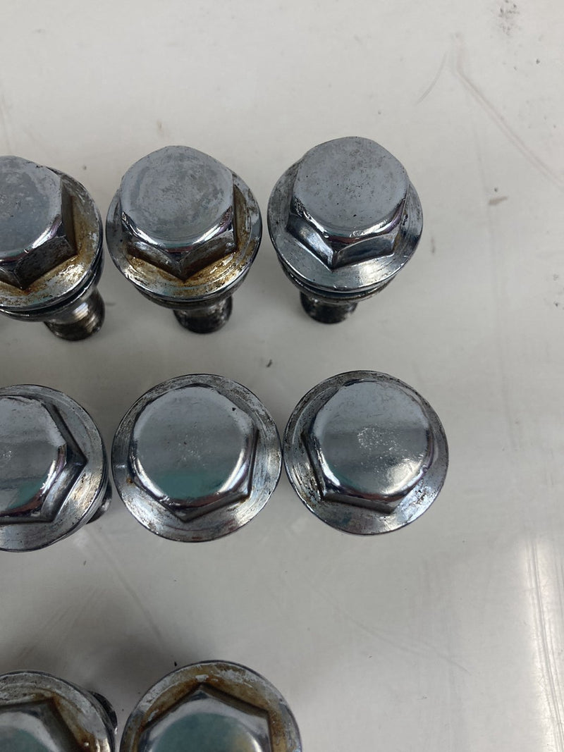 2003-2006 Volvo XC90 Wheel Bolt Lug Nut Set of 13 Chrome 30648005 OEM #4826M