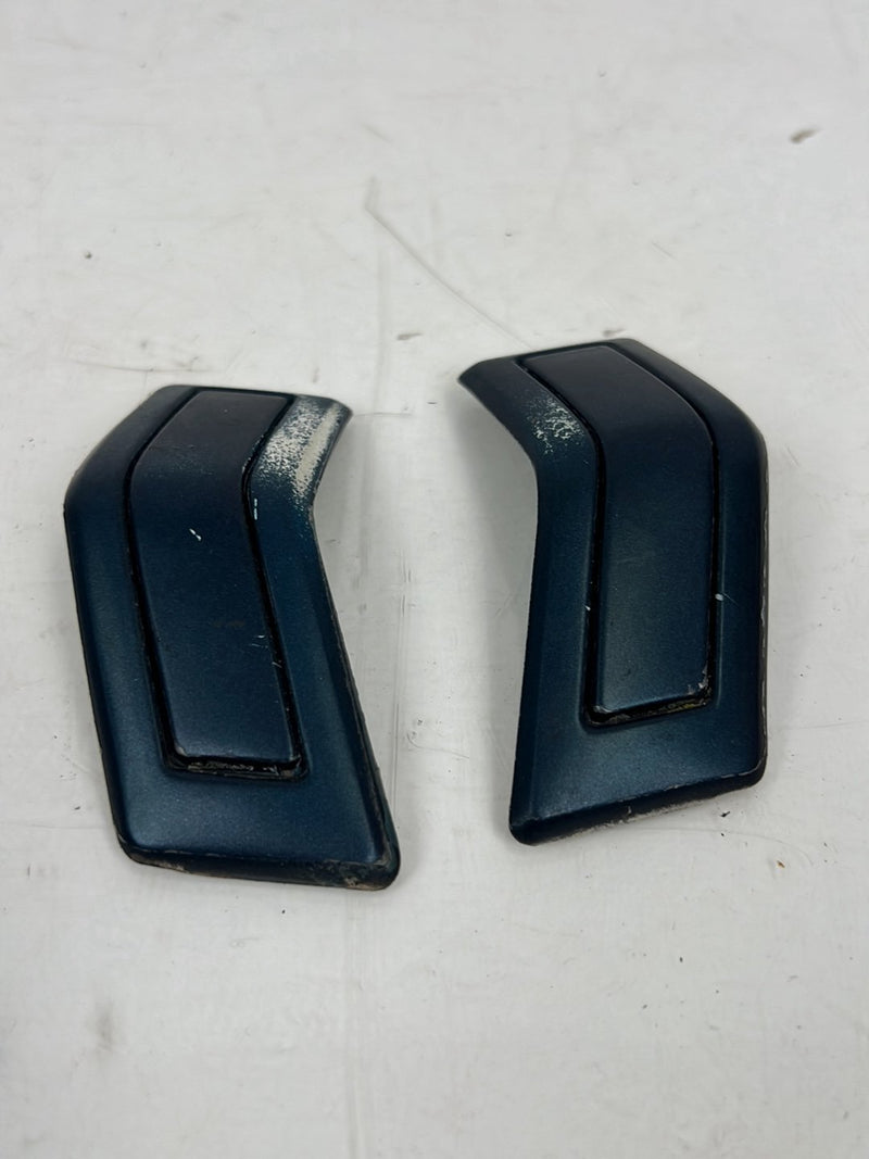 1990-1992 Volvo 740 745 940 Wagon Only Rear Upper Roof Trim Blue Pair OE #5915EM