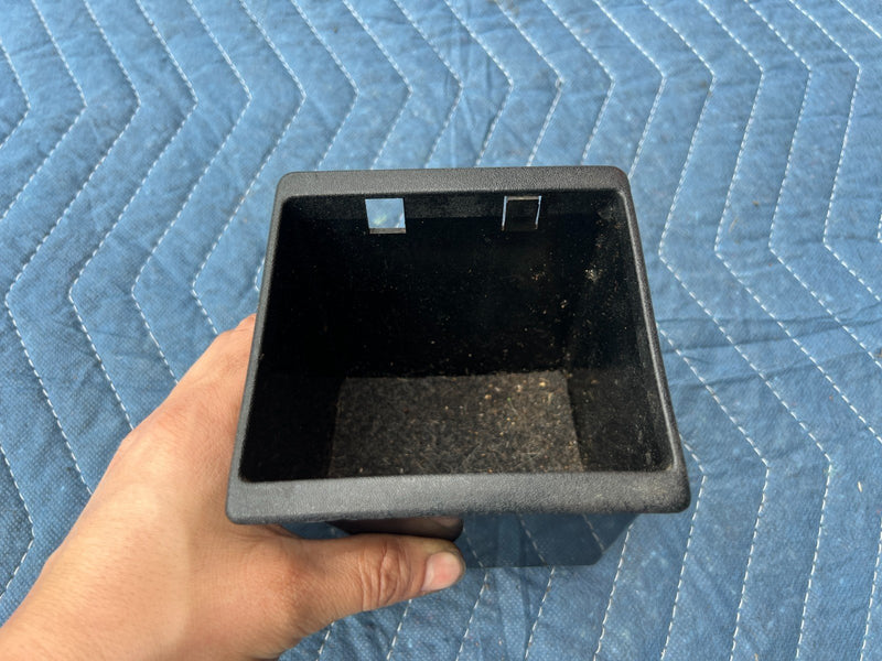 1986-1993 Volvo 240 244 245 Rear Storage Cubby Box Insert Black OEM #4065EM