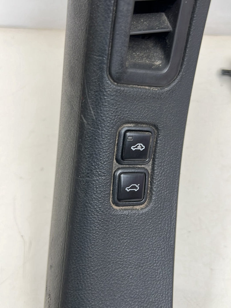 1996-2003 Audi S8 D2 A8 Right & Left B Pillar Trim Pair Black OEM #6374EM