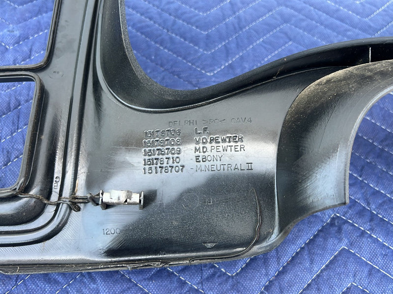 Chevrolet Silverado - Gauge Cluster Trim PN: 15178706