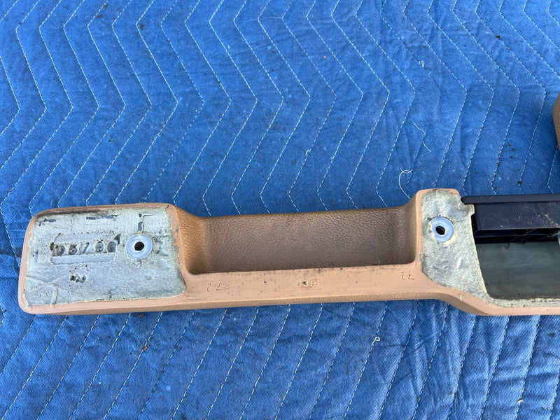 1986-1993 Volvo 240 244 Front Right & Left Interior Door Handle Trim OEM #4242EM