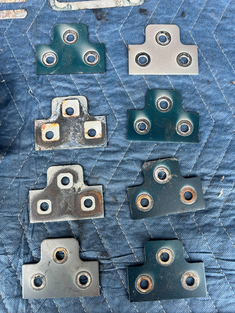 1992-1995 Volvo 940 740 LH & RH Front Rear Door Hinge Full Set of 8 OEM #3206EM