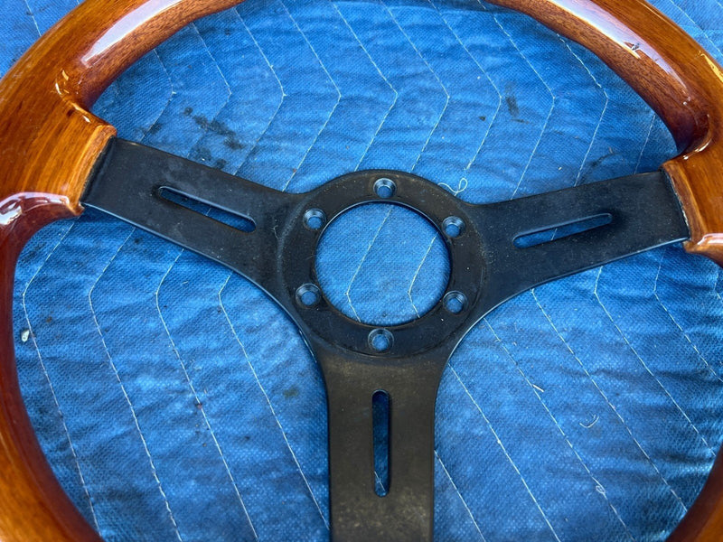 1985-1992 Volkswagen Golf Steering Wheel Wood Wolfsburg OEM