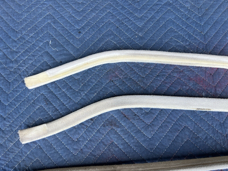 1980-1985 Cadillac Seville Door Sill Surround Trim White GM OEM #3376M