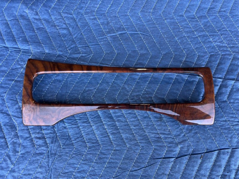 1998-2003 Jaguar XJR XJ8 X308 Center Dash Vent Wood Trim Bezel Surround #4633E