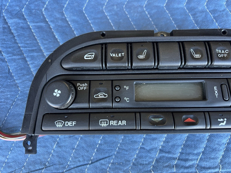 1998-2003 Jaguar XJR XJ8 X308 Temperature Climate Control Unit LJA7690BB #4631E