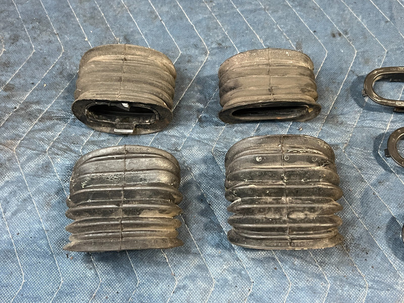 1986-1995 Mercedes 300D W124 Door Jam Wiring Boot Cover Set of 4 OEM #2808EM