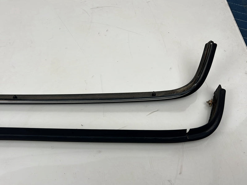 1975-1980 Volvo 244 240 Rear Quarter Belt Line Trim Sedan Only Chrome OE #5354EM