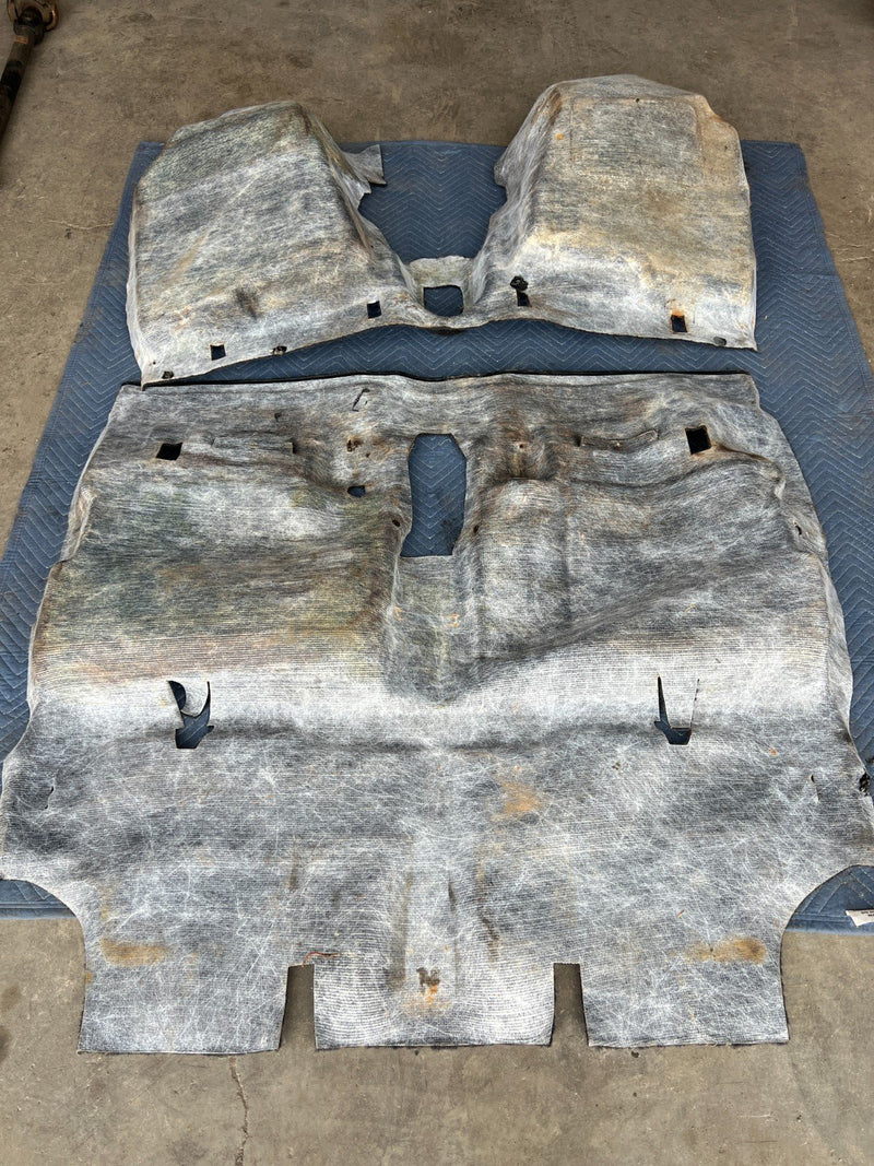 1986-1993 Volvo 240 245 *Wagon Only* Full Molded Carpet Set Black OEM #4144EM