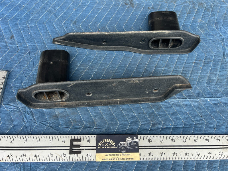 1992-1995 Volvo 940 740 Left & Right Under Seat Floor Vent Trim Pair OEM #3242EM
