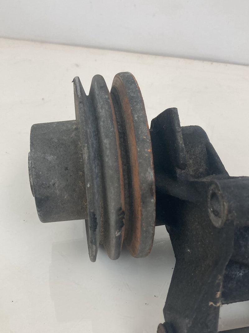 1975-1980 Volvo 244 Idler Pulley 2 V Groove Diesel VW D24 W/ Bracket OEM #4291M