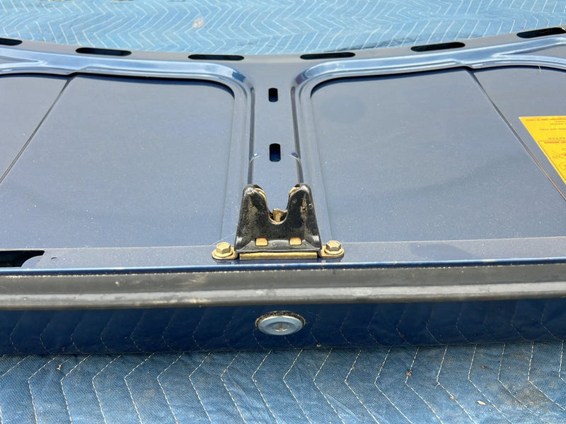 1975-1980 Volvo 244 240 *Sedan Only* Trunk Deck Lid Panel Blue OEM #5436EM