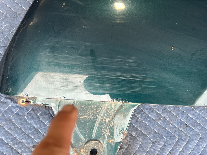 1998-2003 Mercedes W210 E320 Front Driver Left Fender Panel Green OEM #4733EM