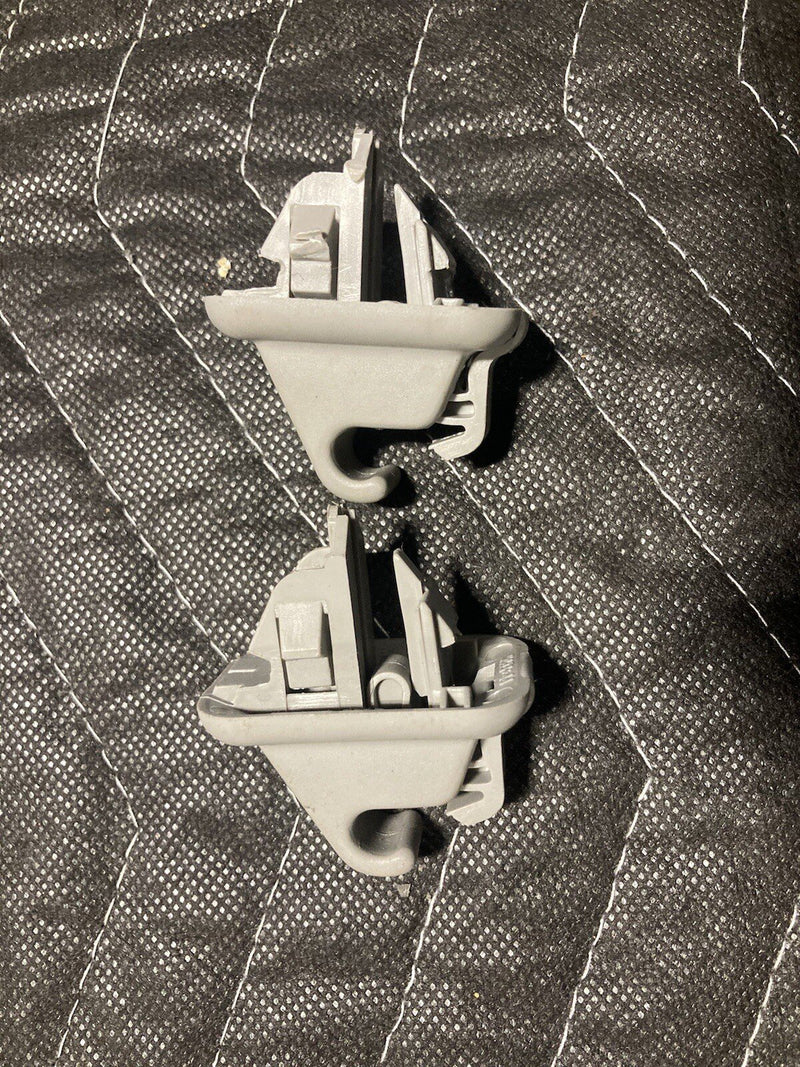 2005 2006 2007 Volvo S60R S60 V70R Interior Sun Visor Clip Hooks Pair OEM #1433M