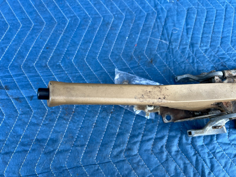 1986-1993 Volvo 240 244 Sedan Parking Emergency E Brake Lever Tan OEM #4204EM