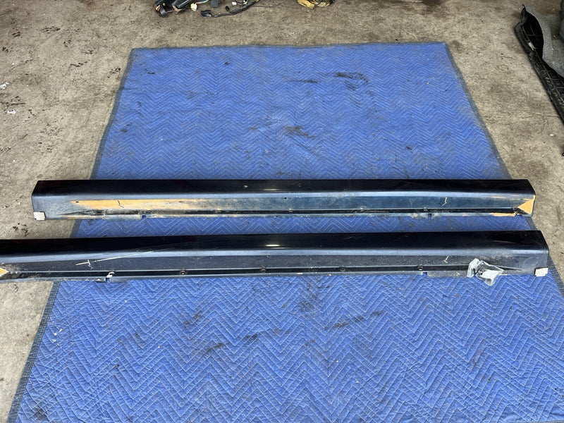 1993-1997 Volvo 850 850R Lower Rocker Panel Trim Pair Blue L & R OEM #4415E