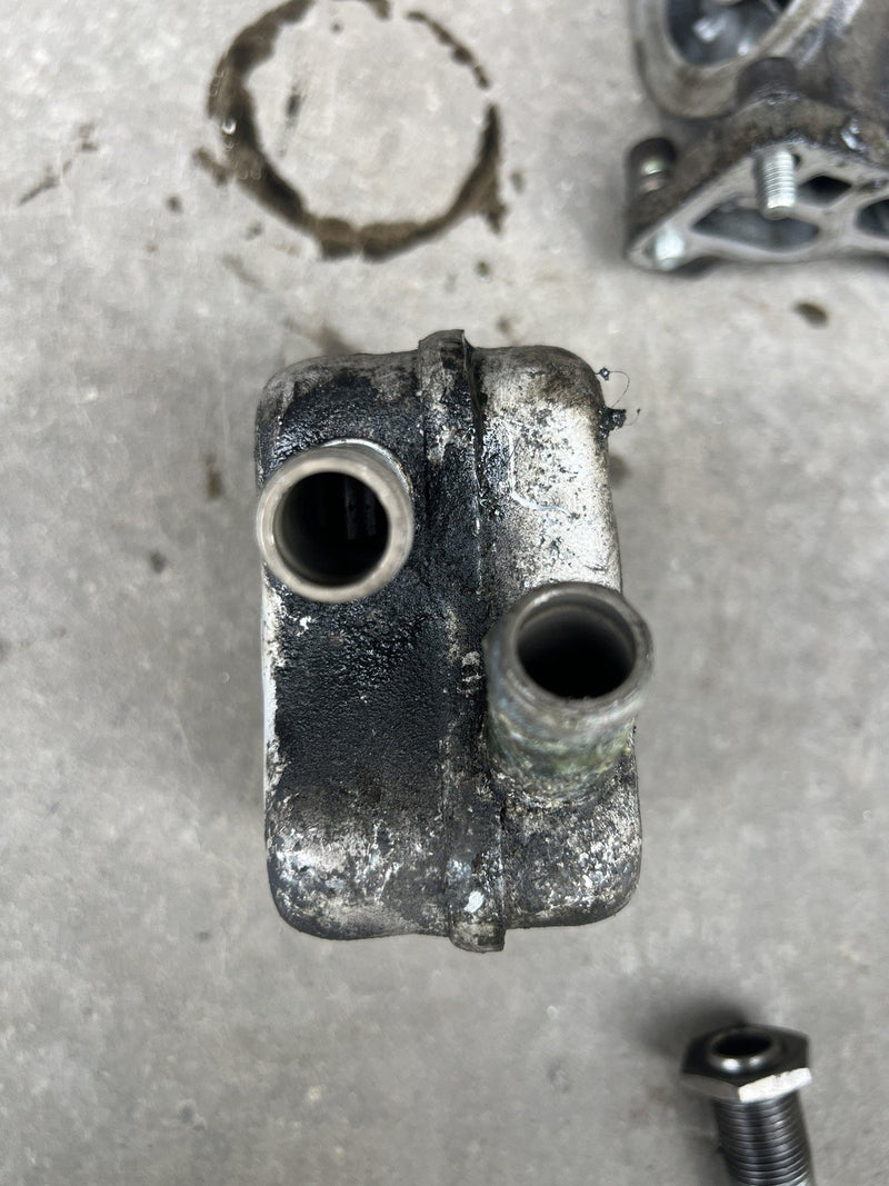 1985-1992 Volkswagen VW Golf Engine Oil Cooler w/ Filter Housing 053115417 OEM #6282EM