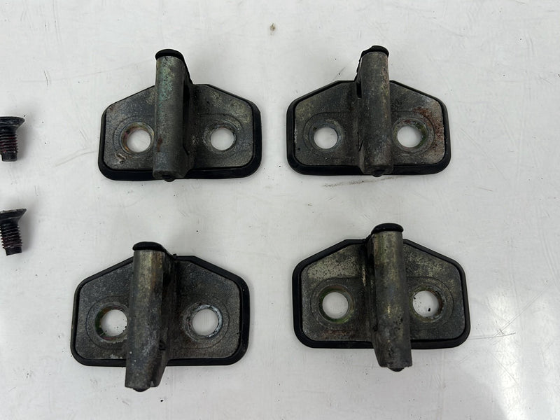 1993-1997 Volvo 850 Door Striker Catch Plate Latch Set of 4 w/ Bolts OEM