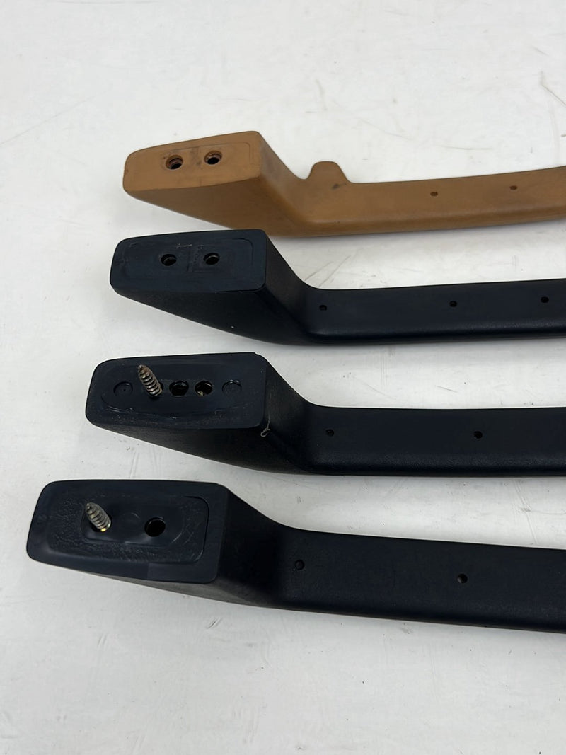 1990-1992 Volvo 740 745 940 Overhead Grab Handle Set of 4 Black Tan OEM #5863EM