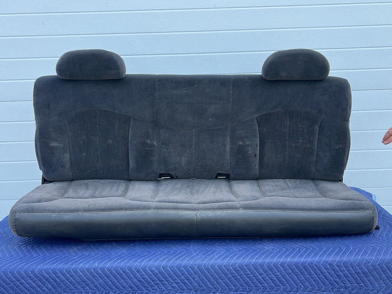 1999-2006 Chevrolet Silverado GMC Ext Cab Rear Bench Seat Gray Cloth OEM #5495EM