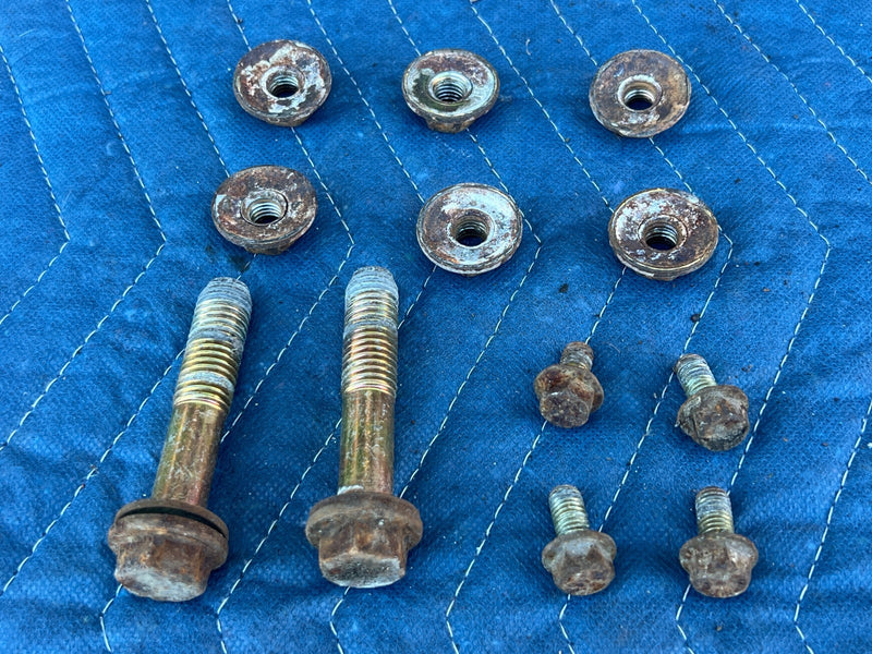 1986-1993 Volvo 240 244 Sedan Front Bumper Mounting Bolt Hardware OEM #4257EM
