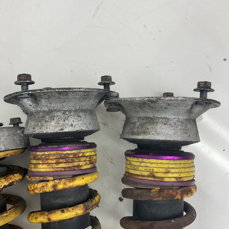2003-2007 BMW 545i E60 KW V3 Coilover Set of 4 Adjustable Shocks #5000M