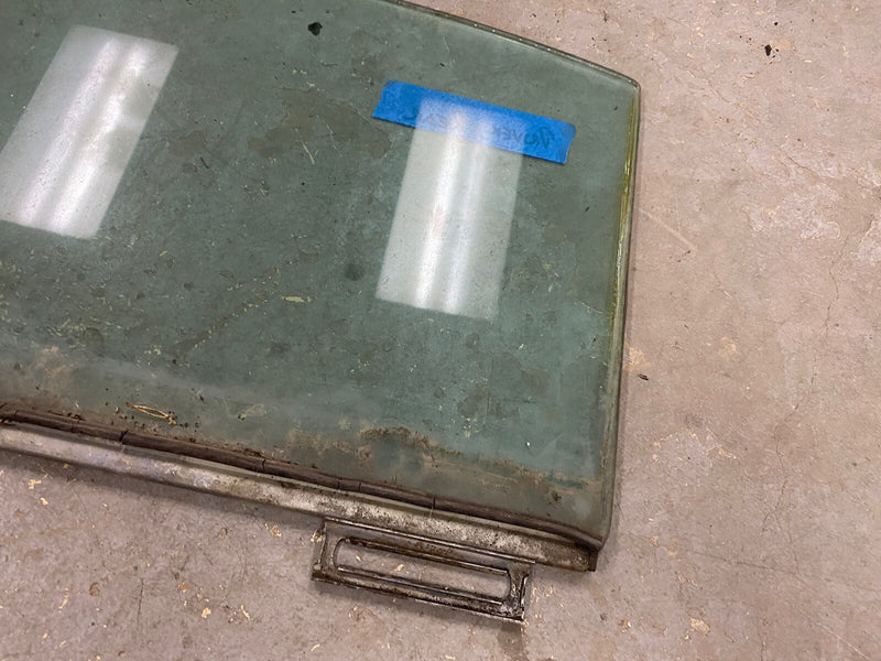 1955-1956 Chrysler Imperial Driver Left Rear Window Glass OEM #2540E