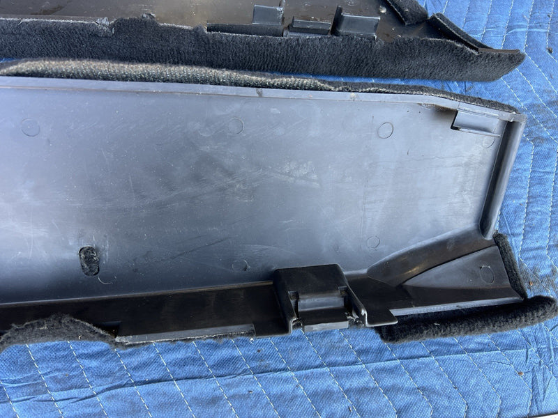 1998-2003 Jaguar XJR XJ8 X308 L & R Rear Seat Lower Carpet Trim Pair OEM #4697E