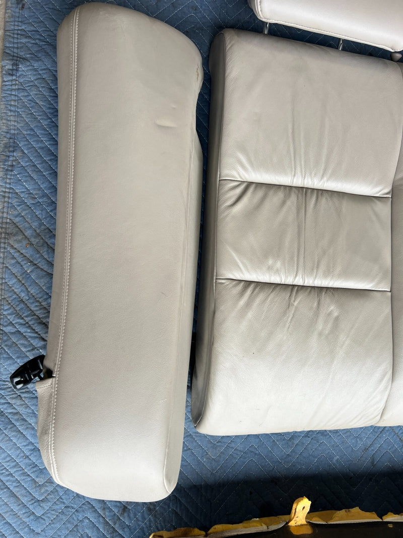 2002-2006 Toyota Camry Complete Rear Seat Assembly Beige Leather OEM #5007EM