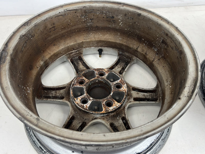 1998-2000 Volvo V70 S70 6 Spoke 15" Alloy Wheel Rim Set of 4 9173713 OEM